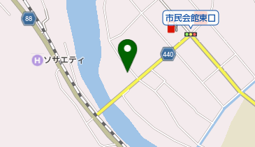 山下洋品店の地図画像
