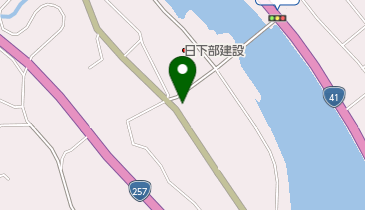 クマザキ理容の地図画像