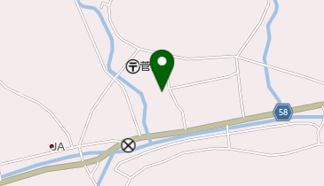 下呂市役所 菅田公民館の地図画像