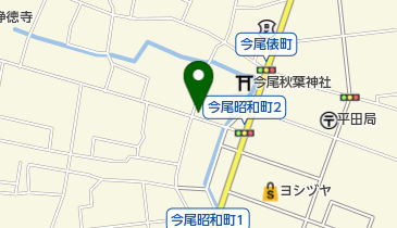 明治牛乳海津平田宅配センターの地図画像