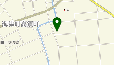 海津キリスト教会の地図画像