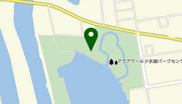 木曽三川公園 アクアワールド水郷パークセンターの地図画像