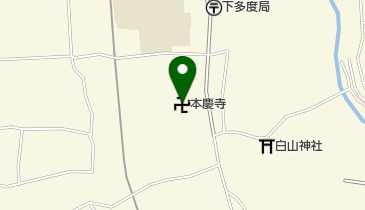 本慶寺の地図画像