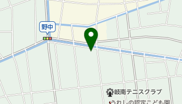 丸芳化学株式会社製造部の地図画像