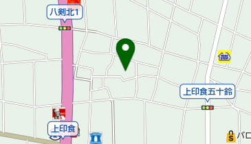 法善寺の地図画像