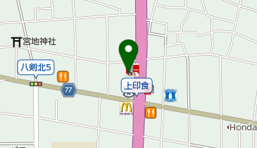 岐南動物病院の地図画像