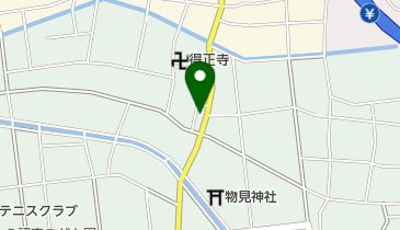 五藤理容院の地図画像