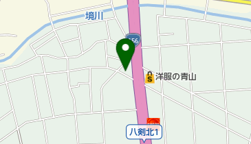 ステーキのしらかわの地図画像