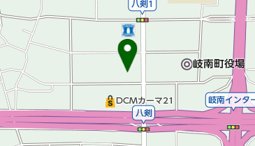 タパス岐南店の地図画像