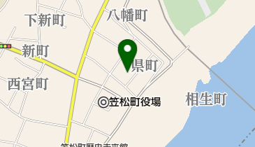 笠松キリスト教会の地図画像
