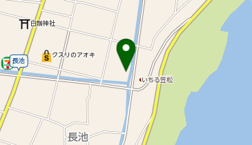 ガレージホットロードの地図画像