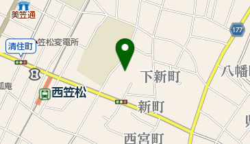 善光寺の地図画像