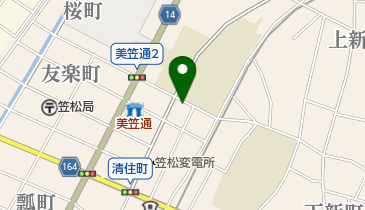 青木塗料店の地図画像