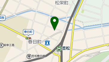 笠松コンタクトレンズの地図画像