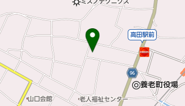 有限会社肥田花店の地図画像