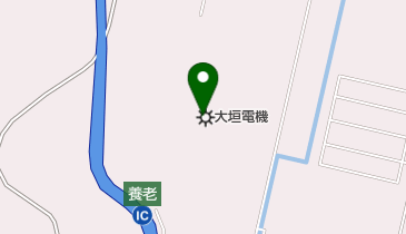 大垣電機株式会社の地図画像