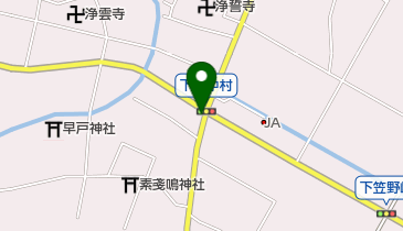 中央理容院の地図画像