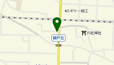 上野建築の地図画像