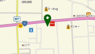ネッツトヨタ岐阜株式会社垂井店の地図画像