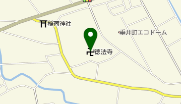 徳法寺の地図画像