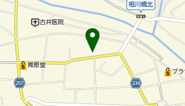 梅屋衣料店の地図画像