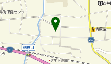 高木美容室の地図画像