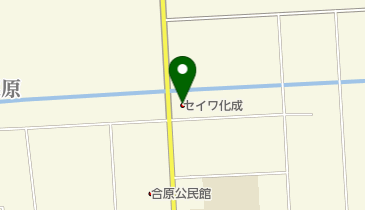 セイワ化成株式会社の地図画像