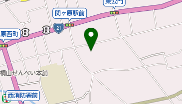 明治牛乳関ケ原販売所の地図画像