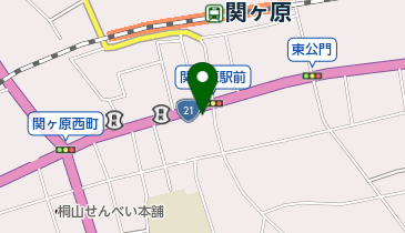 松本靴店の地図画像