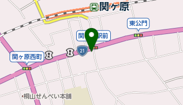 有限会社マルカクの地図画像