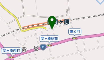 岐阜近鉄タクシー株式会社関ケ原営業所の地図画像