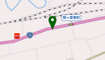 メガネの杉方の地図画像