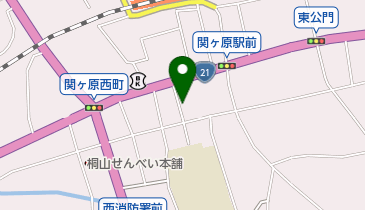 ヘアーサロンミヤケの地図画像