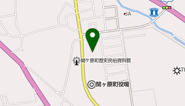 関ケ原町役場 関ケ原ふれあいセンターの地図画像