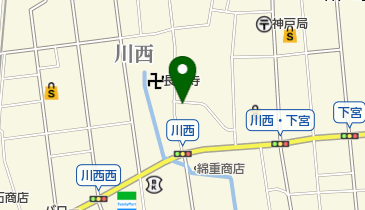 山田理容の地図画像