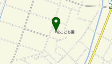 安八町立 牧こども園の地図画像