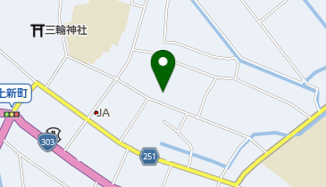 棚橋牛乳の地図画像