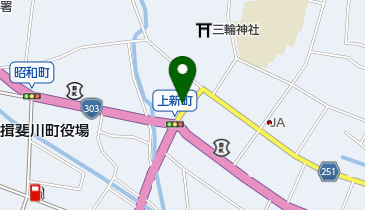 吉野園茶舗の地図画像
