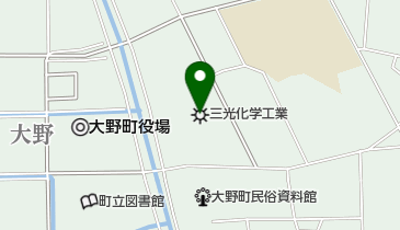 三光化学工業株式会社の地図画像