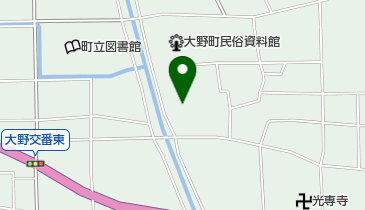 大野町商工会の地図画像