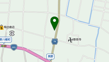 美容室真奈の地図画像