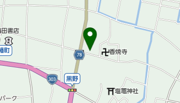 馬渕理容院の地図画像