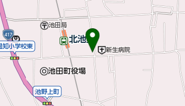 株式会社新生メディカル 池田営業所の地図画像
