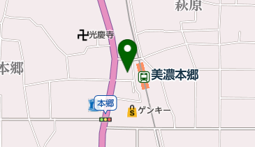 ウチダデンキの地図画像