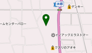 イノアックエラストマー株式会社の地図画像