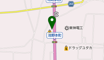 株式会社小川ミート池田店の地図画像