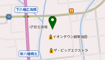ザ・ビックエクストラ岐阜池田店の地図画像