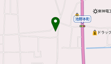 竹中カズミ薬局の地図画像