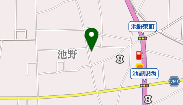 笹武洋品店の地図画像