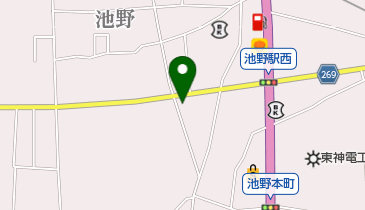 髪切処ノハラの地図画像